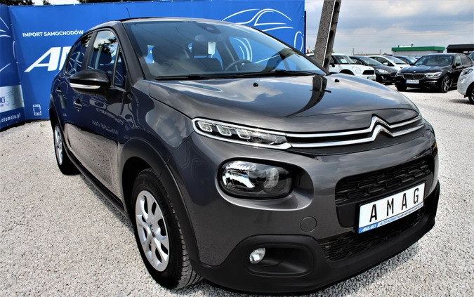 Citroen C3 cena 45900 przebieg: 95000, rok produkcji 2019 z Łęknica małe 379